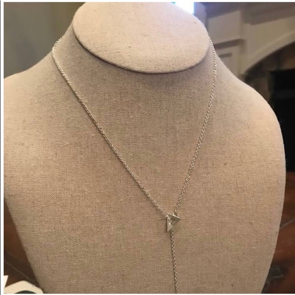 Stella & Dot Triangle necklace